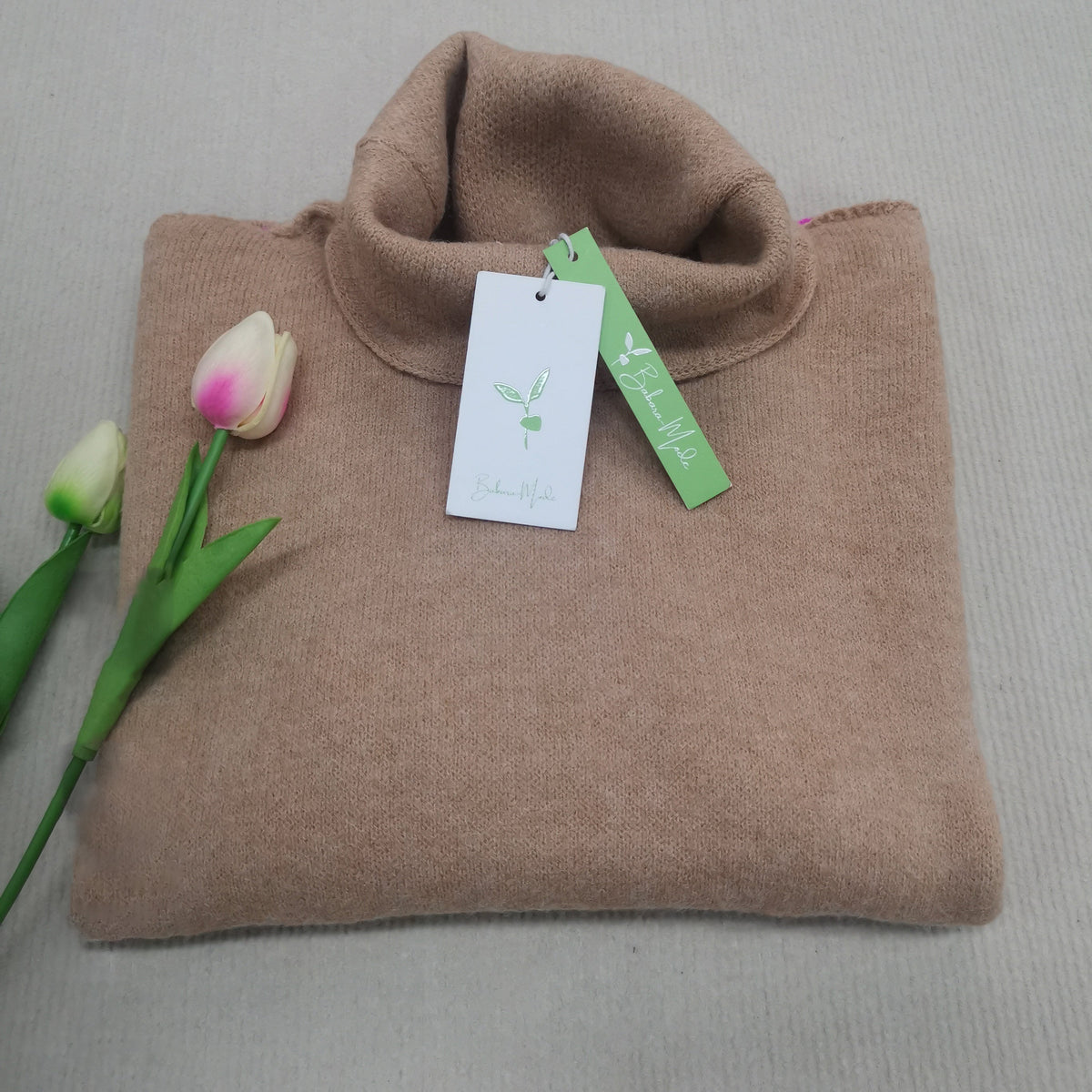 Imponujący sweter kolorblock - AutumnVibe-S (36/38)-Trend Polska