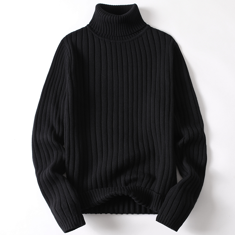 Wygodny sweter damski - Mila-Czarny-M-Trend Polska