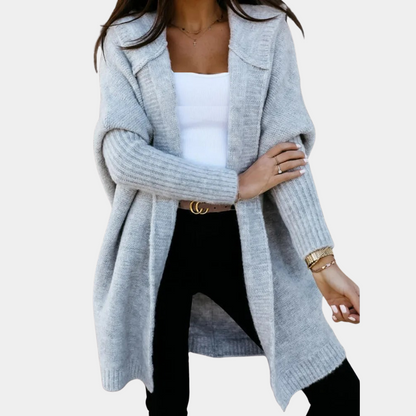 Sweter damski z kapturem – Mireille