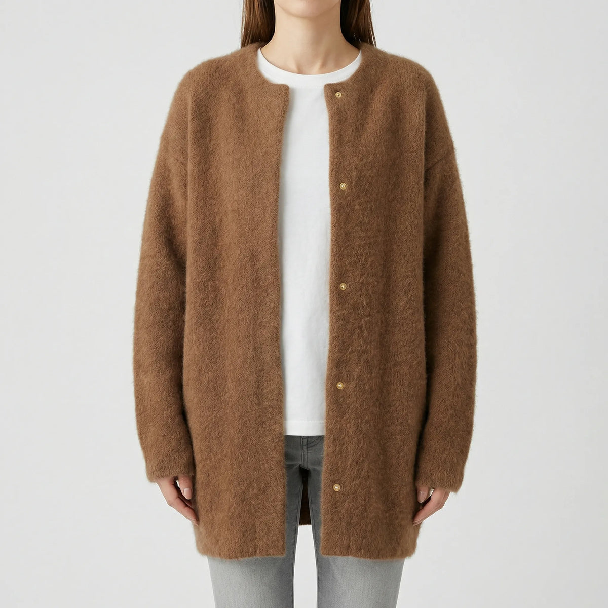 Lang Vest Met Relaxte Pasvorm - Jeannie