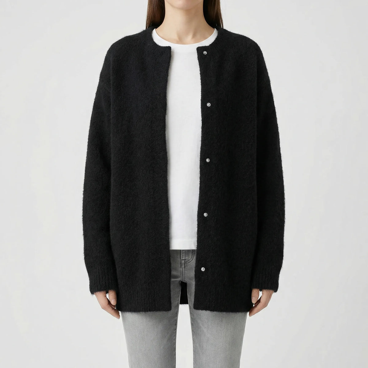 Lang Vest Met Relaxte Pasvorm - Jeannie