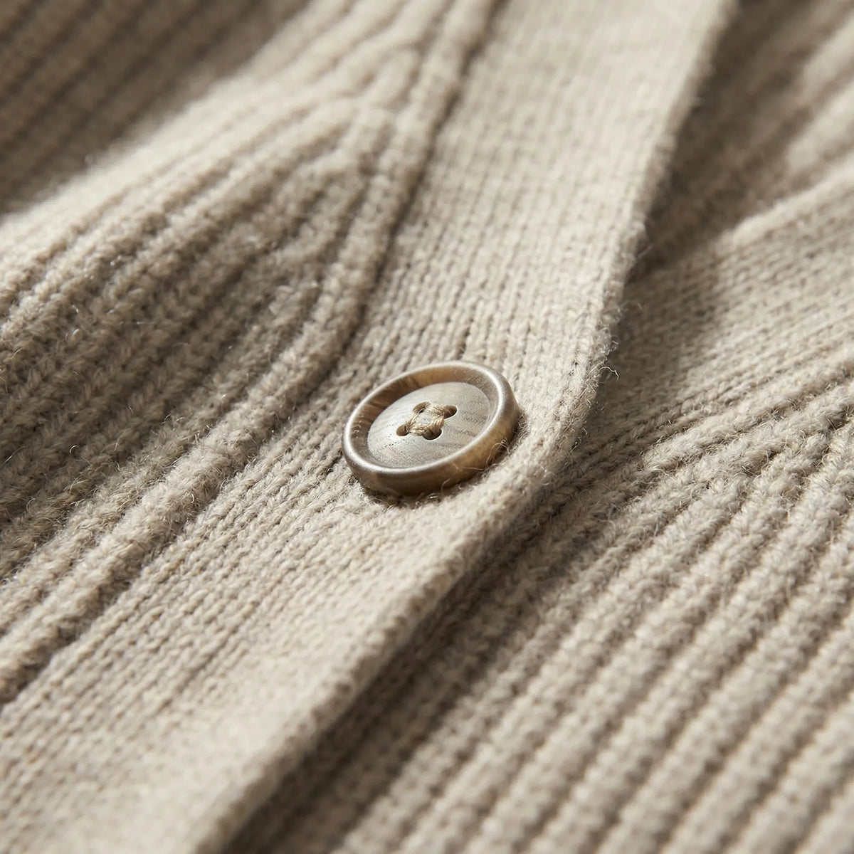 Langer Cardigan Mit Offenem Vorderausschnitt - Lene