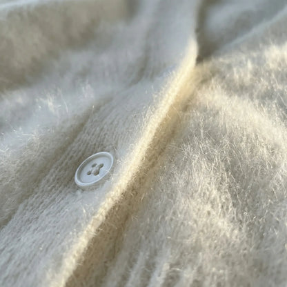 Oversized Strickjacke Mit Knöpfen - Jasmina