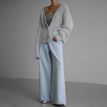 Damska kaszmirowa cardigan – Noelia Jesienny urok