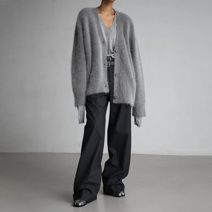 Damska kaszmirowa cardigan – Noelia Jesienny urok