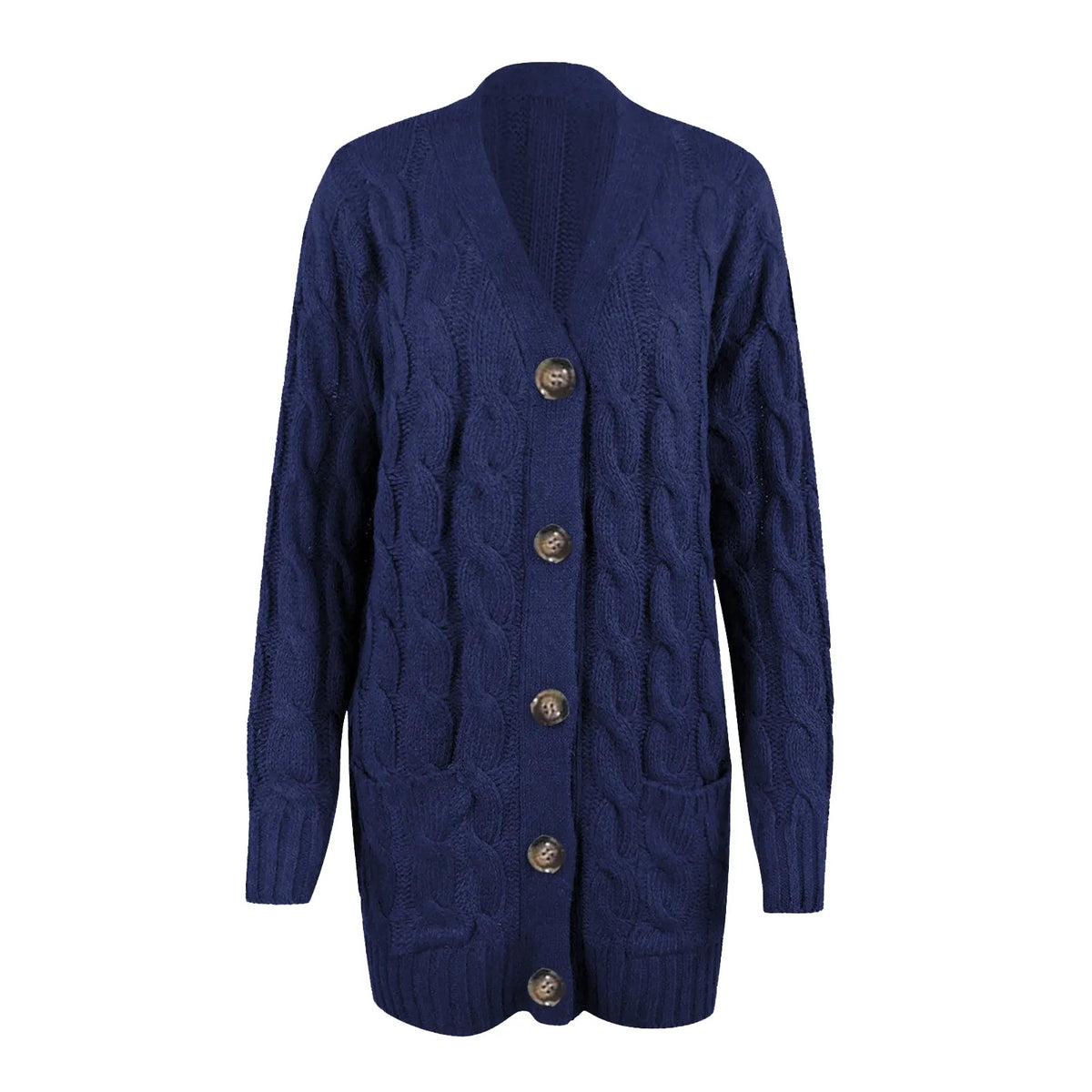 Sweter damski z guzikami – Noor