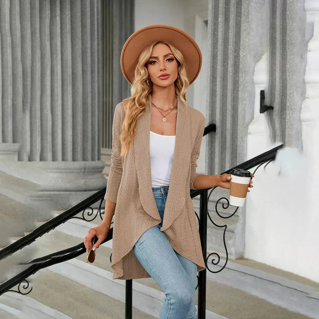 Strickjacke Mit Offener Front - Brigitte