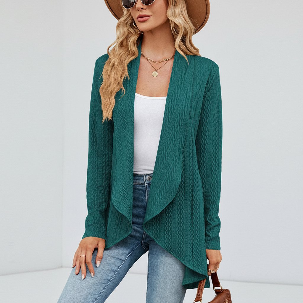 Strickjacke Mit Offener Front - Brigitte
