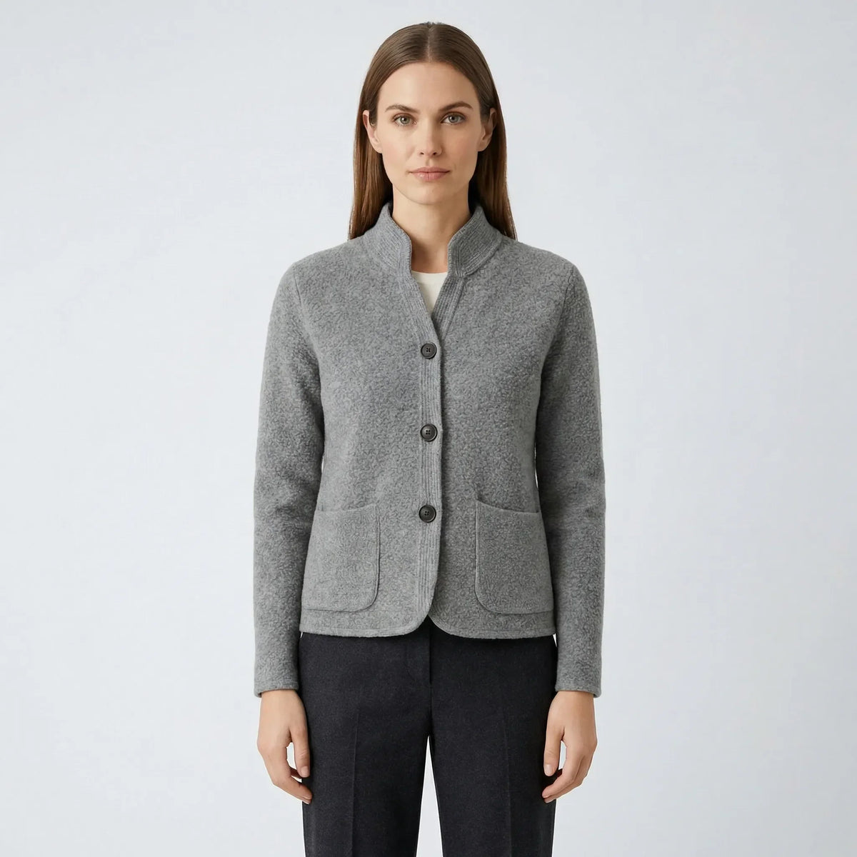 Taillierte Freizeitjacke Mit Taschen - Marlena