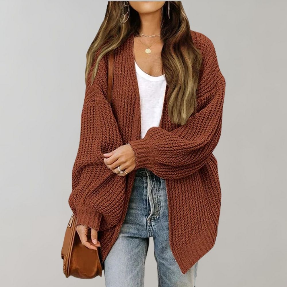 Casual dzianinowa kamizelka damska - Aria-Kawa-S-Trend Polska