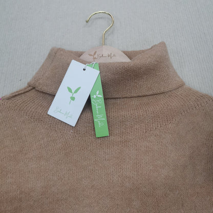 Imponujący sweter kolorblock - AutumnVibe-S (36/38)-Trend Polska