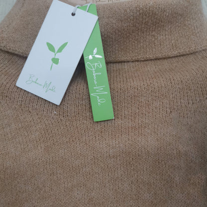 Imponujący sweter kolorblock - AutumnVibe-S (36/38)-Trend Polska