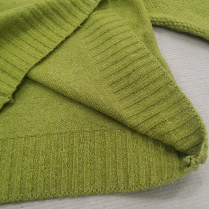 Jasnozielona, Przesadna Sweter z Golfem - HerbstGlanz-S (36/38)-Trend Polska