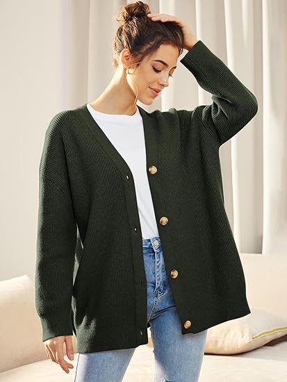 Lekki kamizelka V-neck z zapięciem na guziki - Lana-Trend Polska
