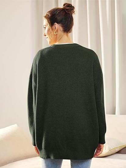 Lekki kamizelka V-neck z zapięciem na guziki - Lana-Trend Polska