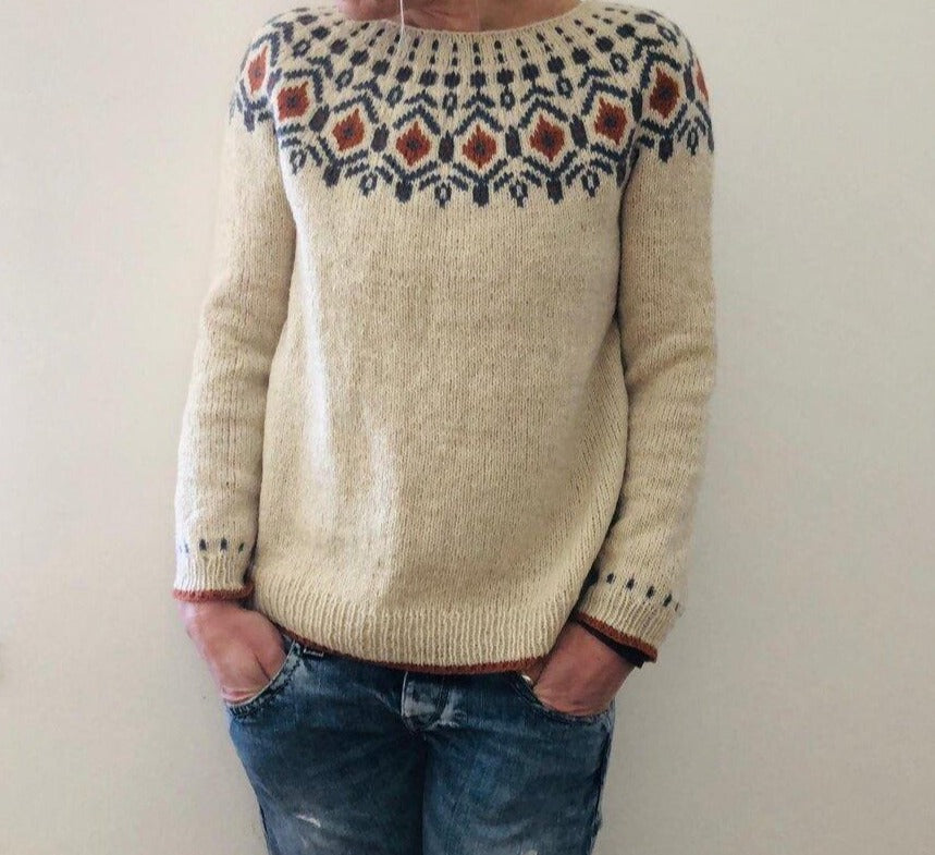 Miękki Sweter Marzeń - HerbstZauber-S-Trend Polska
