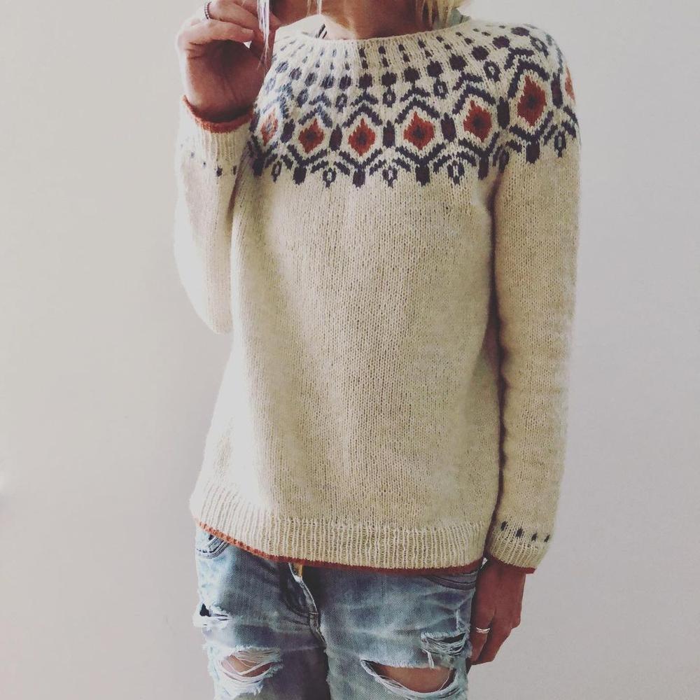 Miękki Sweter Marzeń - HerbstZauber-S-Trend Polska
