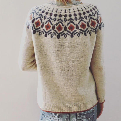Miękki Sweter Marzeń - HerbstZauber-S-Trend Polska