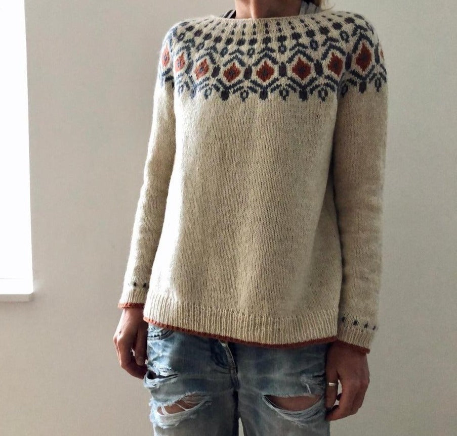 Miękki Sweter Marzeń - HerbstZauber-S-Trend Polska