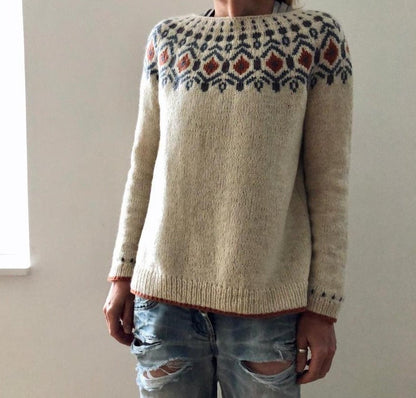 Miękki Sweter Marzeń - HerbstZauber-S-Trend Polska
