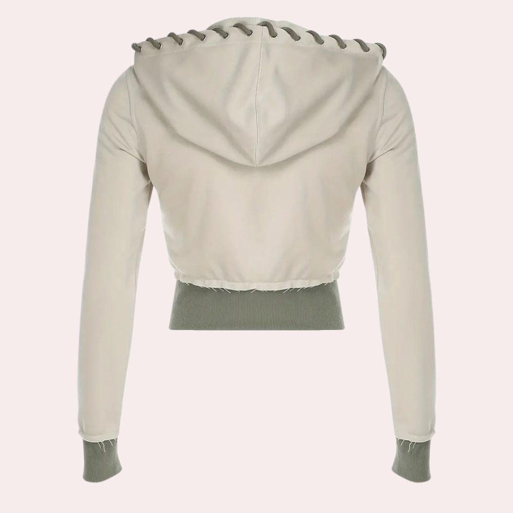 Modna damska kurtka z kapturem - Elise-XS-Trend Polska