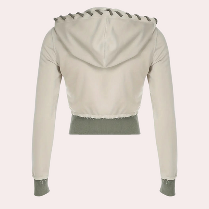 Modna damska kurtka z kapturem - Elise-XS-Trend Polska