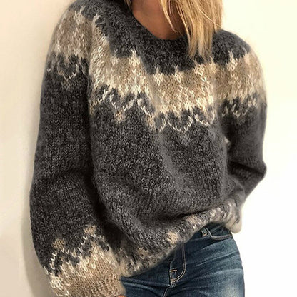 Modny Sweter Damski - Sophie-Czarny-S-Trend Polska