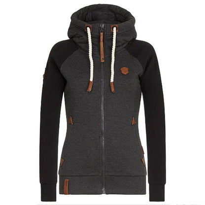 Nowoczesny Miękki Żeński Kardigan - Sofia-Czarny-S-Trend Polska