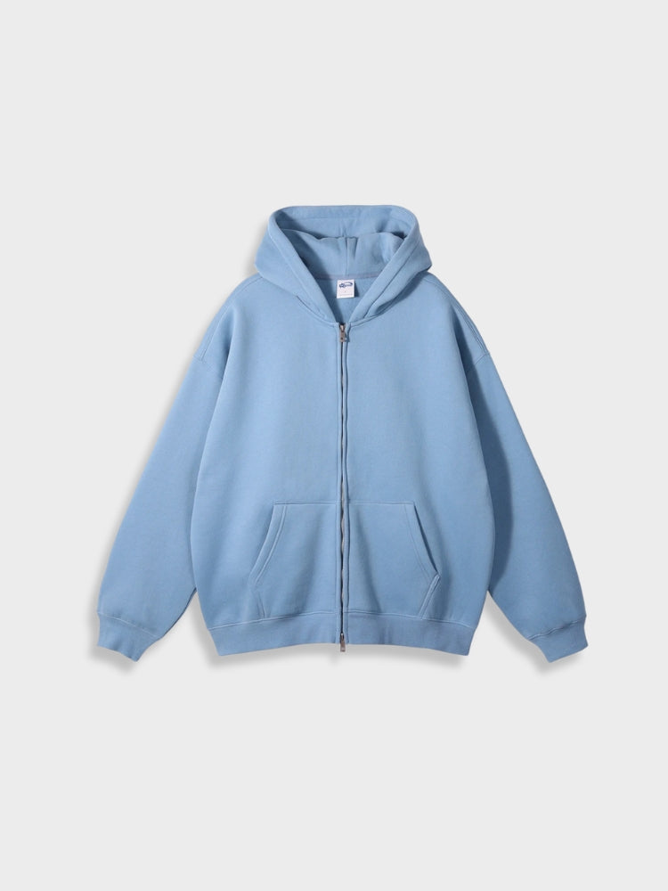 Oversized kamizelka z zamkiem - Ava-Blauw-S-Trend Polska