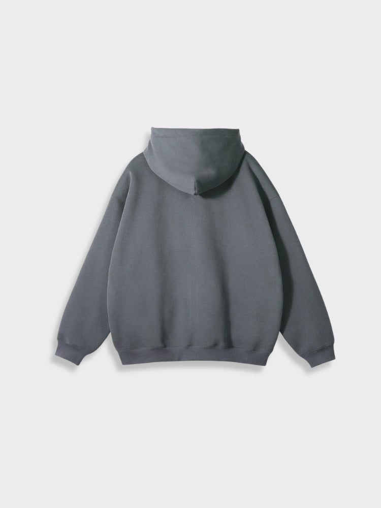 Oversized kamizelka z zamkiem - Ava-Czarny-S-Trend Polska
