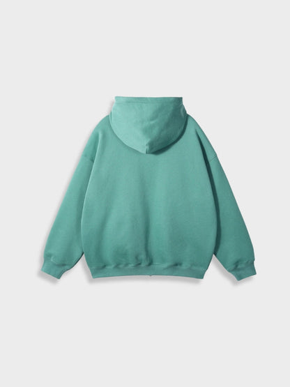 Oversized kamizelka z zamkiem - Ava-Czarny-S-Trend Polska
