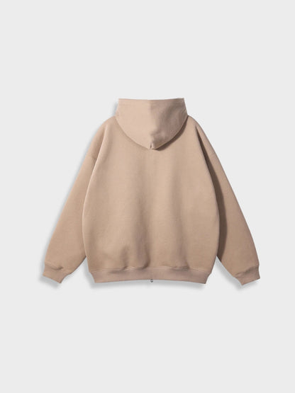 Oversized kamizelka z zamkiem - Ava-Czarny-S-Trend Polska