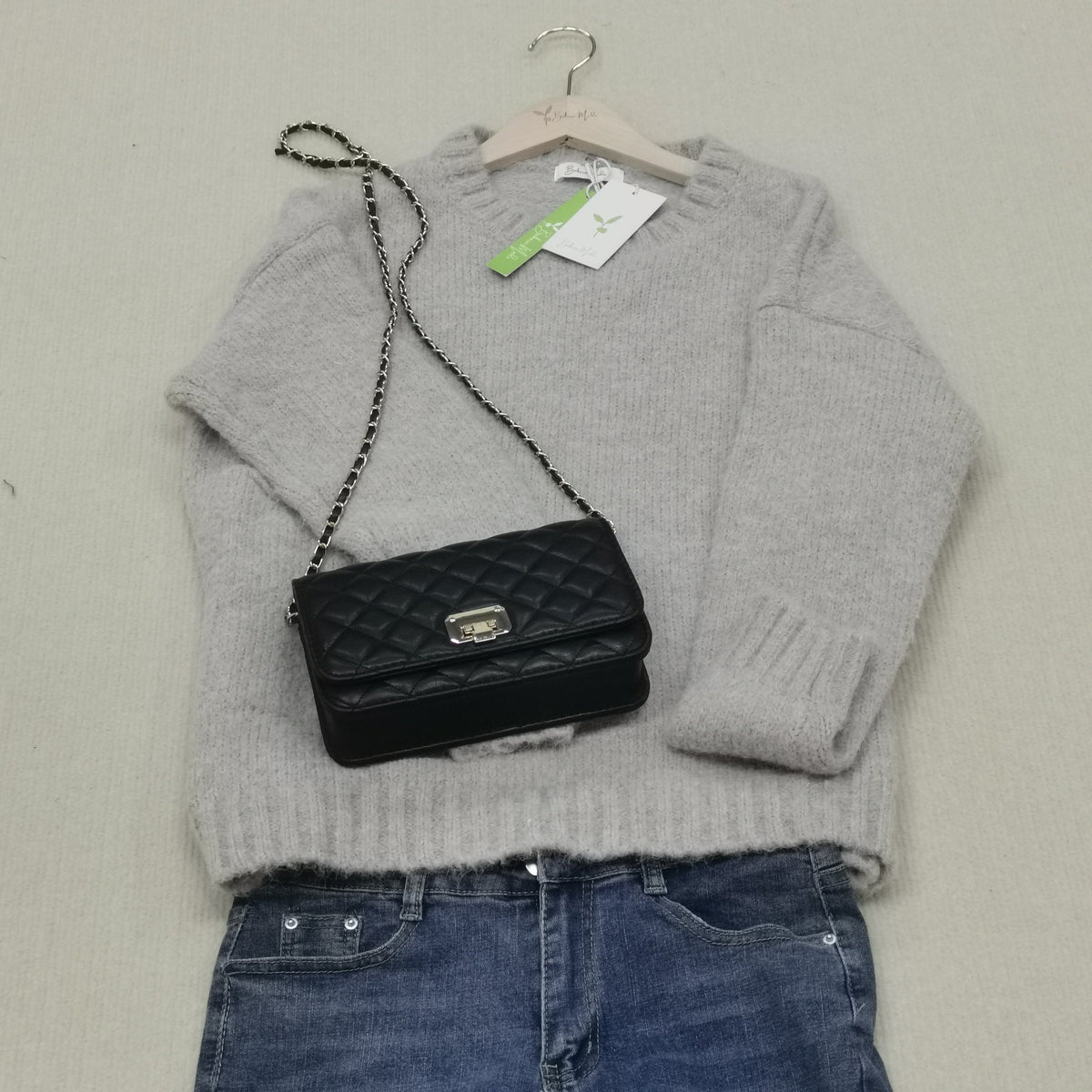 Oversized Sweter Dziurkowany - AutumnComfort-S-Trend Polska