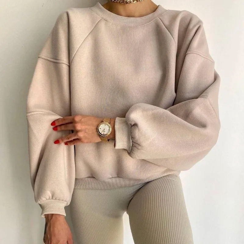 Poncho damski - Elise-Beżowy-S-Trend Polska