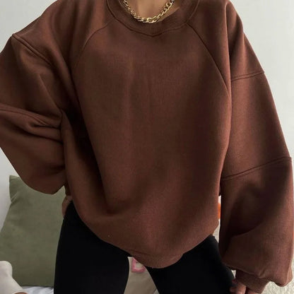 Poncho damski - Elise-Brązowy-S-Trend Polska