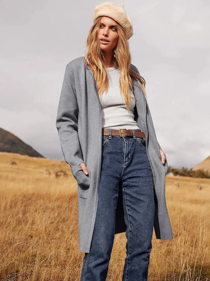 Stylowa Kamizelka Damska - Djamila-Brązowy-S (36)-Trend Polska
