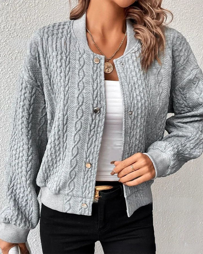 Stylowy damski sweter - Eloise-Szary-S-Trend Polska