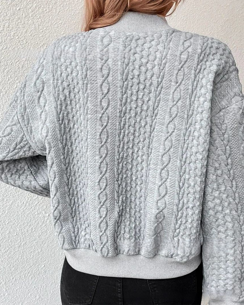 Stylowy damski sweter - Eloise-Różowy-S-Trend Polska