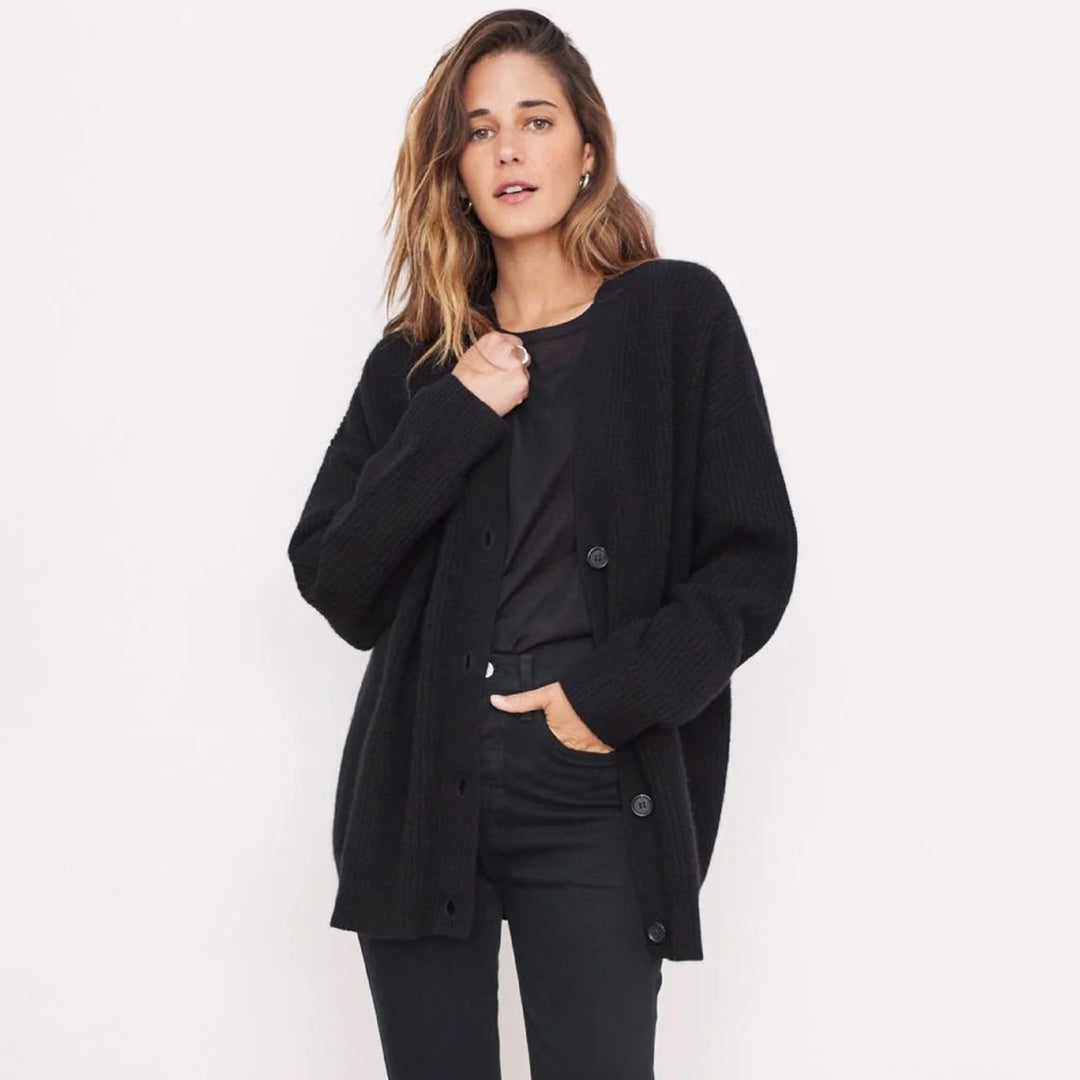 Trendy Damski Żakiet - Emily-Czarny-XS-Trend Polska