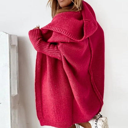 Wełniany kardigan na jesień - CuddleWrap-Szary-S (32-34)-Trend Polska