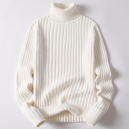 Wygodny sweter damski - Mila-Biały-M-Trend Polska