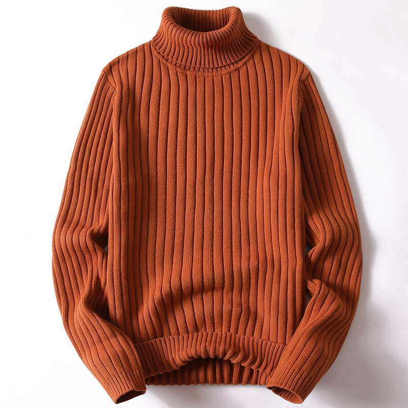 Wygodny sweter damski - Mila-Brązowy-M-Trend Polska