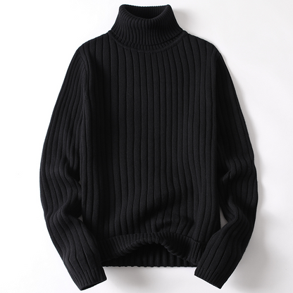 Wygodny sweter damski - Mila-Czarny-M-Trend Polska
