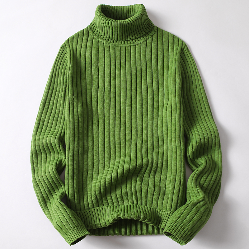 Wygodny sweter damski - Mila-Zielony-M-Trend Polska