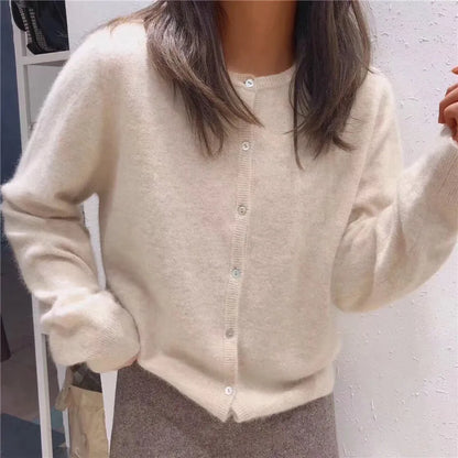 Wygodny sweter z guzikami - Isla-Morela-Jeden rozmiar-Trend Polska